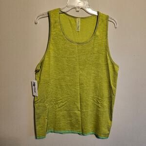 Outdoor Voices Seamless Tank Green Apple Men's Large NWT